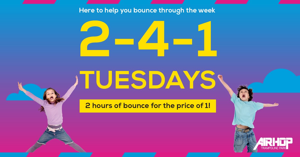 2-4-1 Tuesdays at AirHop