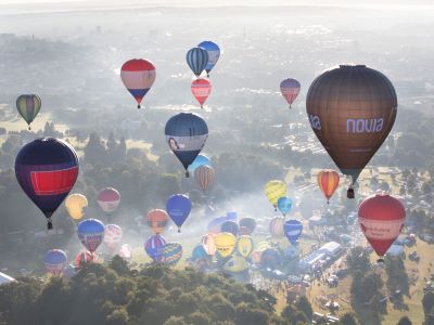 Travelling to the Bristol International Balloon Fiesta