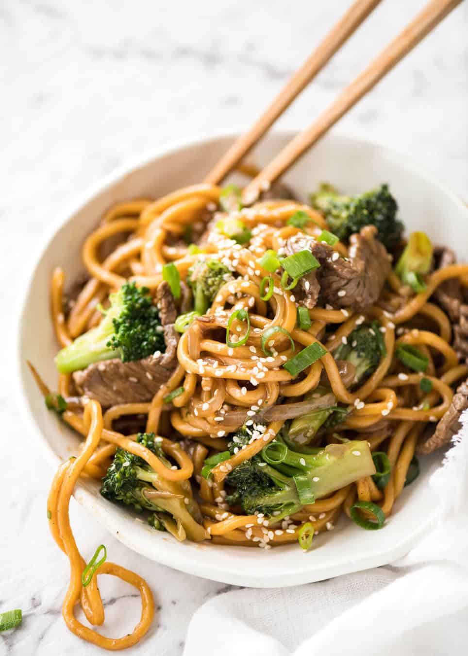 Beef & Broccoli Noodles