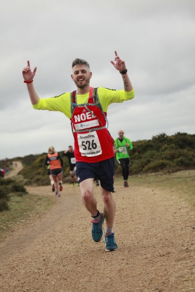 Noel Halligan of NOCO Hair runs Marathon for Penny Brohn UK