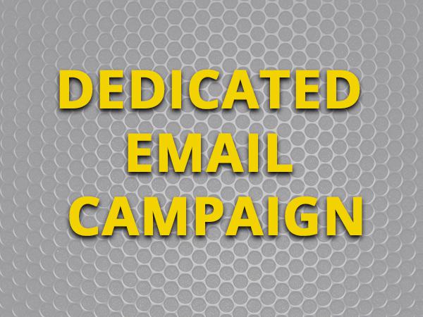 DEDICATED EMAIL CAMPAIGN