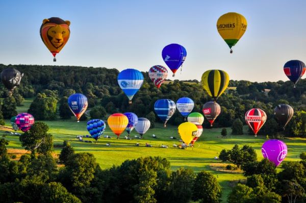FESTIVAL Bristol Balloon Fiesta (During Aug)