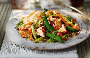 Recipe: Slimming World Salmon & Wild Rice Salad