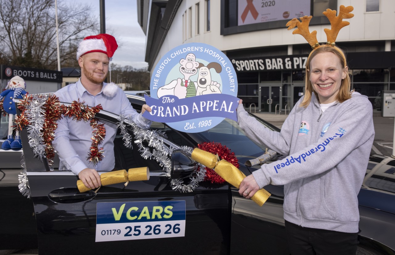 V CARS OFFERS CHRISTMAS CHEER WITH BRISTOL CHILDREN’S HOSPITAL CHARITY PARTNERSHIP