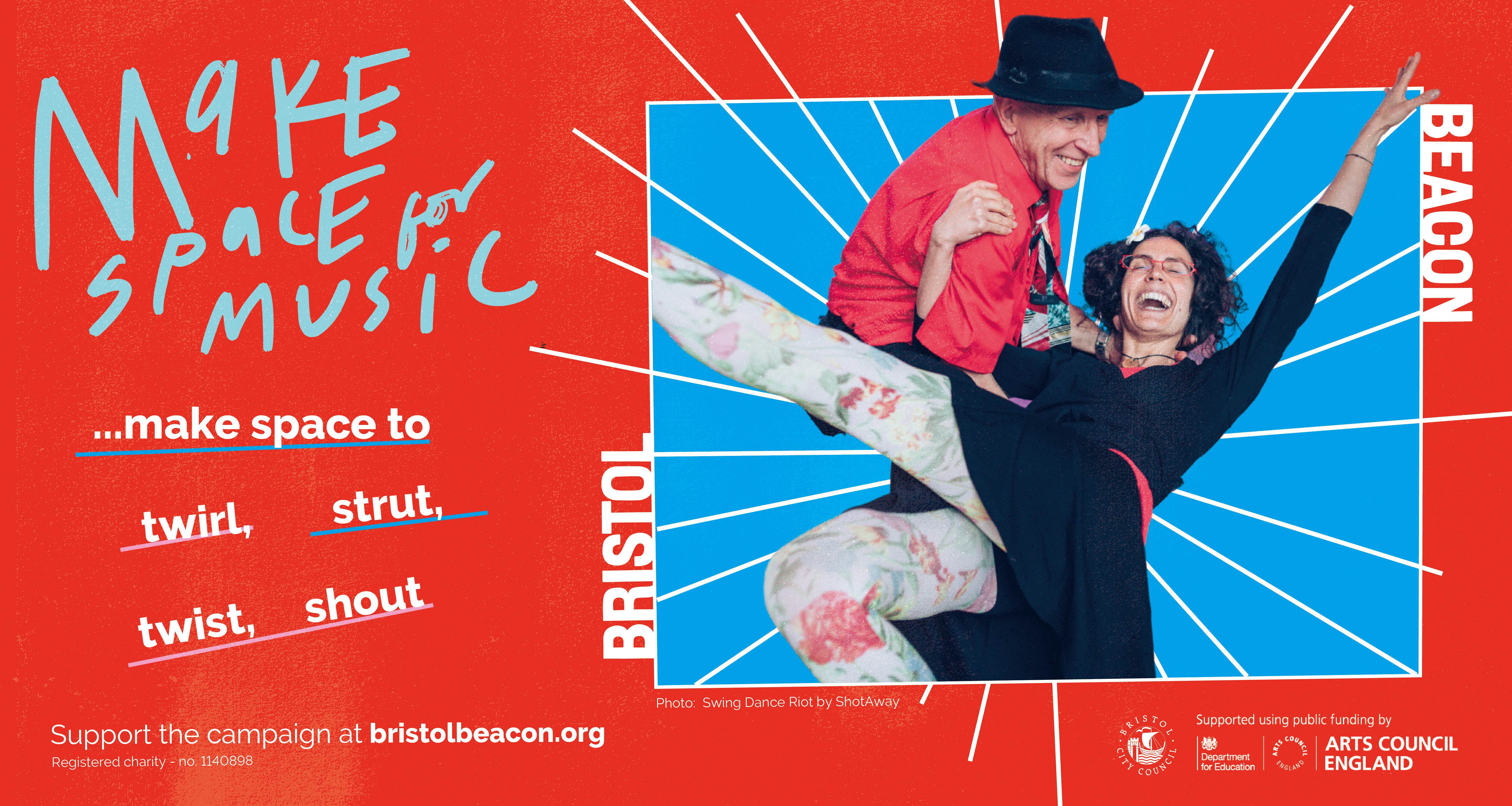 Bristol Beacon reveals new look and vision to help everyone in Bristol ‘make space for music’