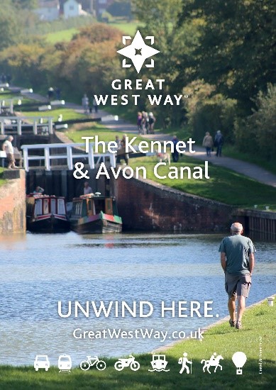Great West Way launches new Guide to the Kennet & Avon Canal in partnership with Canal & River Trust and Kennet & Avon Trade Association 