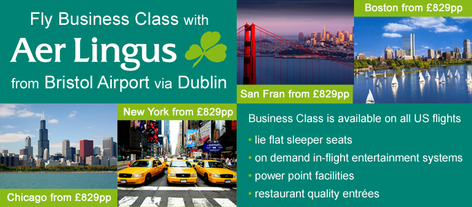 New Business Class Flights from Aer Lingus 