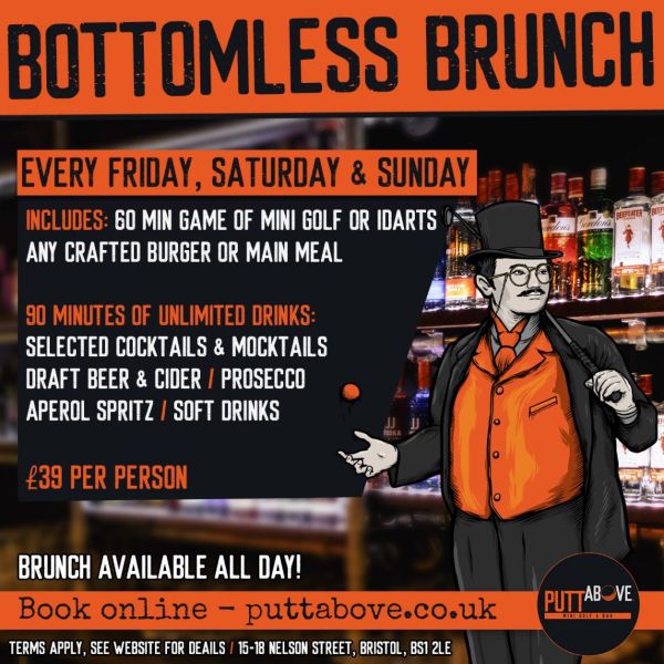 Client Image: Putt Above Bristol Bottomless Brunch